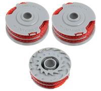 Masterpart 3 x Strimmer Trimmer Spool & Line For Flymo Contour 500 Power Plus 500 & 500XT compatible with Flymo strimmer