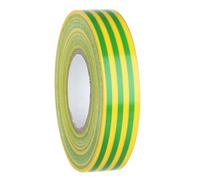 Masterpart 33 Metre Green/Yellow Earth Electrical PVC Insulating Tape 19mm x 33m