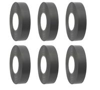 Masterpart 33 Metre Grey Electrical PVC Insulating Tape 19mm x 33m Pack Of 6