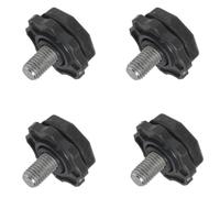 4X GENUINE BEKO WASHING MACHINE RUBBER FOOT ADJUSTABLE ASSEMBLY 2912701400