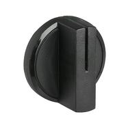 Masterpart Black Control Knob Dial to Fit Bosch Gas Hobs PBH6C6B90R/01, PBP6C6B92R/01, PBY6C6B80O/01