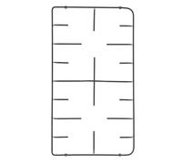 Masterpart Cast Iron Pan Support To Fit Beko Oven Cooker Hobs ESG611W, KDG611K, XTG611S, XTG653K
