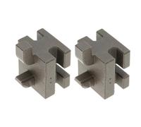 Masterpart Combi Oven Microwave Rear Shelf Holder Rack Grille Ceramic Bushing Sockets, Pack Of 2, To Fit Neff Combi Oven With Microwave 00637444