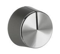Masterpart Cooker Hob Control Knob Brushed Stainless Steel to Fit Samsung Cooker Hobs DG81-01730A