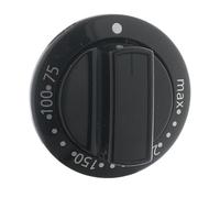 Masterpart Cooker Main Oven Control Knob Cooker Thermostat Rotary Switch Dial, Black, To Fit Fit Beko Cookers & Ovens 250315461