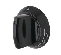 Masterpart Cooker Main Oven Control Knob Temperature Switch Rotart Dial, Black, To Fit Hotpoint Cookers & Ovens C00193491