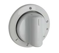 Masterpart Cooker Main Oven Control Knob, White Rotary Switch Dial to Fit Flavel FTCG50W, FTCG52W, FTCG60W Cookers & Ovens 250315669