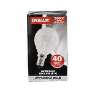 Masterpart Cooker Oven Bulb Lamp 40W Golf SES E14 300° Heat Resistant 220-240V