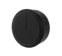 Masterpart Cooker Oven Hob Control Knob Rotary Dial Button, Black, To Fit Lamona LAM1706 Cooker Hobs C00889465, 210480799