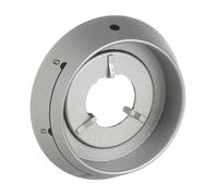 Masterpart Cooker Oven Knob Bezel, 6 Heat Switch Outer Ring, Silver To Fit Hotpoint HUE61PS, 60HEGS, DUE61BC Cookers & Ovens C00280531