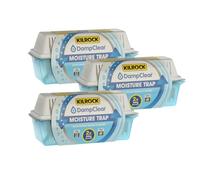 Masterpart Damp Clear Moisture Trap Pack of 3 Long Lasting Up to 12 Weeks, Helps Prevent Mould & Mildew Build-Up in Caravans, garages, Boats, Kitchens, Bathrooms, Wardrobes and Cupboards