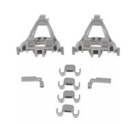Masterpart Dishwasher Basket Bearing Support Clips To Fit Bosch Neff Siemens S55M45X6EU/82, S55M45X6EU/86 Dishwashers 00428344