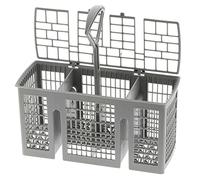 Masterpart Dishwasher Cutlery Basket Slimline Universal Compatiable with Hotpoint Bosch Whirlpool All Makes Grey