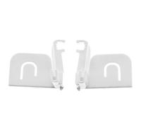 Masterpart Door Hinge Clips White Pair Compatible With Siemens GI31 GI41 GI81 Built-in Upright Freezers