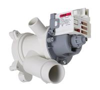 Masterpart Drain Pump & Filter Assembly to Fit Baumatic BWDI1485D-80, BWMI147D-80, BWMI148D-80 Washing Machines 43014233