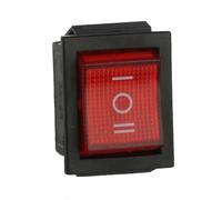 Masterpart Dust Extractor On Off Switch Compatible With Makita Vacuums | Vacuum Cleaner Illuminated On/Off Switch Red With Dust Cover