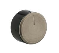 Masterpart Gas Hob Control Knob Black & Silver Dial Rotary Switch Compatible With Bosch Hobs