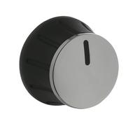 Masterpart Gas Hob Control Knob Black & Silver Rotary Switch Dial to Fit Belling Hobs