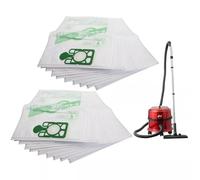 Masterpart HT100R Vacuum Cleaner Microfibre Fleece Cloth Dust Bags Pack Of 20 To Fit Ovation HT100R Tub Vacuum Cleaner