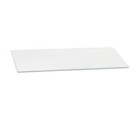 Masterpart Lower Glass Shelf To Fit Hotpoint Fridge Freezers | 400 x 180mm Lower Glass Shelf 481010603838, C00324977