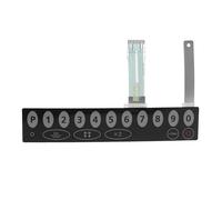 Masterpart Microwave Touch Panel, Keypad, Fascia Membrane Switch to Fit Samsung Commercial Microwave Ovens DE34-00158C