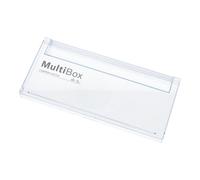 Masterpart MultiBox Veg Drawer Basket Front Cover Panel Handle Compatible With Bosch Built-In Larder Fridges 11013083