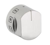Masterpart Oven Cooker Hob Switch Silver Control Knob to Fit Stoves 1000DF, 1100DF, 1100E Ovens Cookers & Hobs