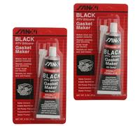 Masterpart Oven Glass Door Glue High Temperature Heat Resistant Silicone Adhesive Black Pack Of 2