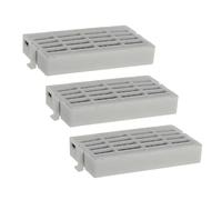 Masterpart Refrigerator Vent Anti Bacterial Filter, Anti Odour, Pack Of 3 Compatible With Whirlpool Fridges & Freezers