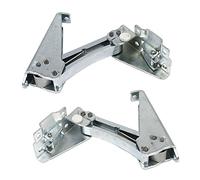 MasterPart Top/Bottom Left/Right Pair of Door Hinges For Hotpoint Integrated Fridge Freezers