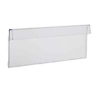 Masterpart Top Or Middle Plastic Drawer Front Panel Cover Handle to Fit Beko Fridge Freezer & Freezers