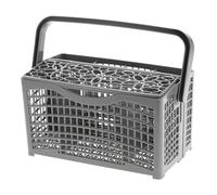 Masterpart Universal Dishwasher Cutlery Basket, 7 Compartment Utensil Holder, Silverware Rack, Grey, Compatible With Beko Dishwashers