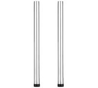 Masterpart Universal Vacuum 35mm Chrome Extension Rod Wand Tubes Compatible with Most Vacuum Cleaners