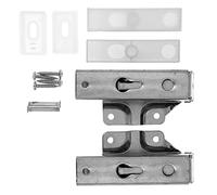 Masterpart Upper & Lower Door Hinge Kit Compatible With Integrated Fridges & Freezers Hettich Type