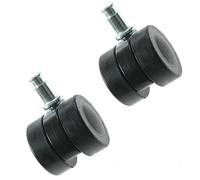 Masterpart Vacuum Castor Wheels Pack Of 2 Compatible With Numatic, Hetty, Henry, George, Basil, HVR200, NVR200 vacuum Cleaners