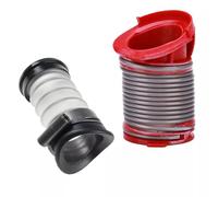 Masterpart Vacuum Red Short Internal & Change Over Valve Hose Twin Kit to Fit Dyson DC40 Vacuum Cleaners