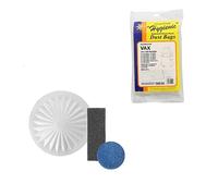 Masterpart VAX VACUUM DUST BAGS & FILTER KIT compatible with 6131 7131 6151SX 5120 8131 5 Pack of Bags