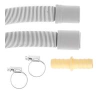 Masterpart Washing Machine Dishwasher Drain Waste Hose Extension Kit 2m