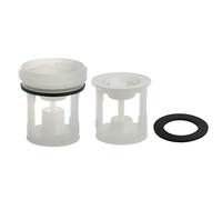 Masterpart Washing Machine Drain Pump Filter Kit White Compatible With Hotpoint WMAQG721PUK, WMAQG741PUKM Washing Machines