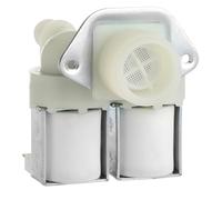 Masterpart Washing Machine Dual Cold Water Double Inlet Fill Solenoid Valve 180 Degree Compatible with Beko Washing Machines