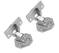 Masterpart Washing Machine Integrated Cupboard Decor Door Hinges, Pack Of 2, To Fit Beko Washing Machines & Washer Dryers 2827210100