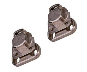 Masterpart Washing Machine Integrated Cupboard Door Hinges, Pair, To Fit Philco Washing Machines 92784297, Pack of 2