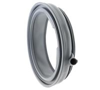 Masterpart Washing Machine Rubber Door Seal Gasket With Front & Rear Spring Clamps, Grey, To Fit Bosch WAP, WAQ Washing Machines 20006036