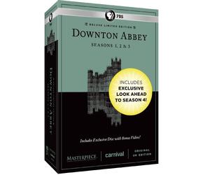 Masterpiece: Downton Abbey Seasons 1, 2 & 3 Deluxe Limited Edition (Amazon Exclusive Season 4 Bonus Features)
