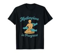 Masterpiece in Progress Vintage Script Sculpture T-Shirt