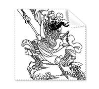 Masterpiece The Romance of the Three Kingdoms China Chinese Guanyu Figure Line Drawing Glasses Cloth Cleaning Cloth Phone Screen Cleaner 5pcs