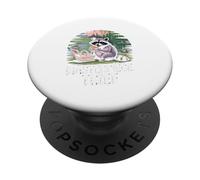 MASTERPIECE THIEF Raccoon Picnic Sandwich Funny PopSockets Adhesive PopGrip
