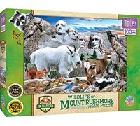 MasterPieces 100 Piece Jigsaw Puzzle for Kids - Mount Rushmore - 14"x19"