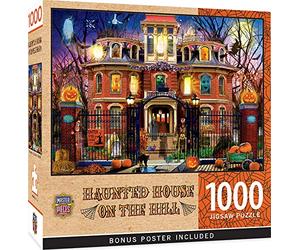MasterPieces 1000 Piece Halloween Jigsaw Puzzle - Haunted House on The Hill - 19.25"x26.75"