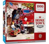 MasterPieces 1000 Piece Jigsaw Puzzle for Adult, Family, Or Kids - Firehouse Dreams - 19.25"X26.75" - Family Owned American Puzzle Company